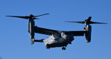 El avión MV-22B Osprey que se estrelló en Australia. Foto: EFE.