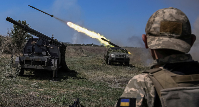 Armas en Ucrania. Foto: Reuters.