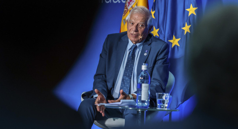 Josep Borrell, alto representante de la Unión Europea para Asuntos Exteriores. Foto: EFE.