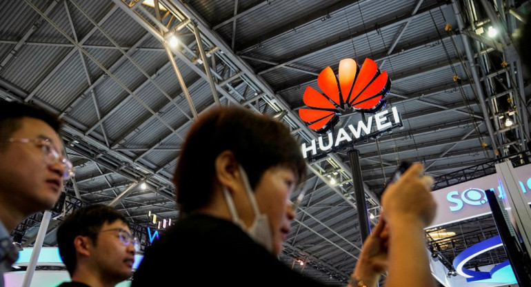 Oficinas de Huawei. Foto: Reuters.