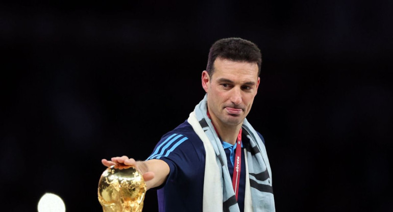 Lionel Scaloni, Selección Argentina. Foto: NA