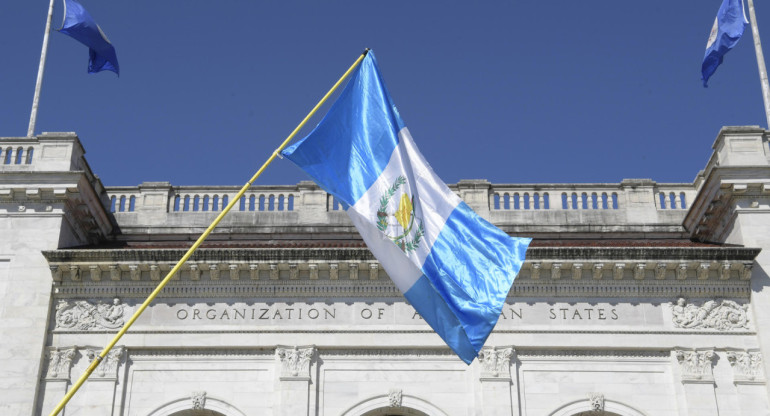 Bandera de Guatemala. Foto: EFE.