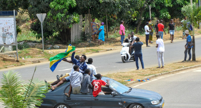 Golpe de Estado en Gabón. Foto: EFE