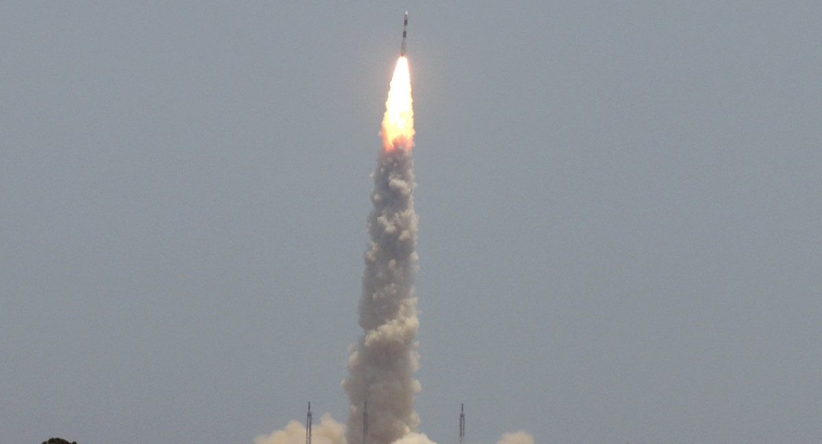 Aditya-L1 fue lanzado de manera exitosa por India para estudiar el Sol. Foto: Reuters.