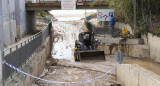 Afectación del temporal en Vilassar de Mar, Barcelona. Foto: EFE.