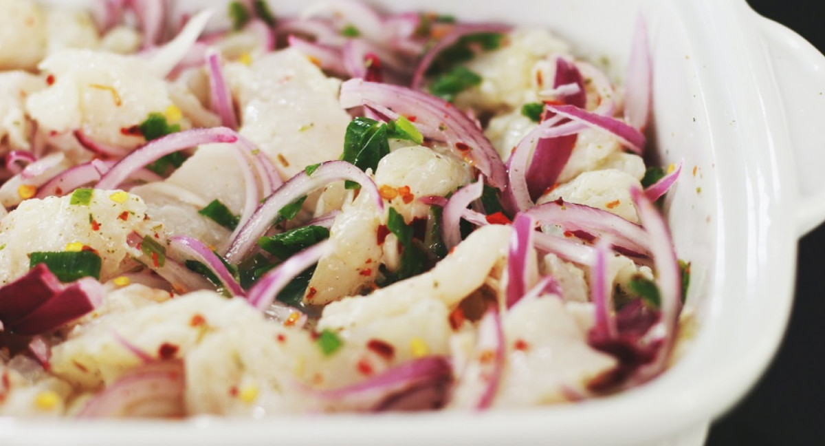 Plato de Ceviche. Foto: Unsplash.