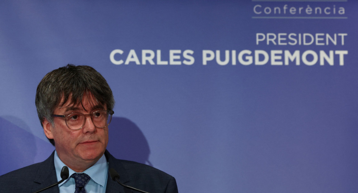 Carles Puigdemont. Foto: Reuters.