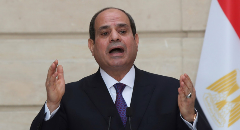 Abdel Fatah al Sisi. Foto: REUTERS.