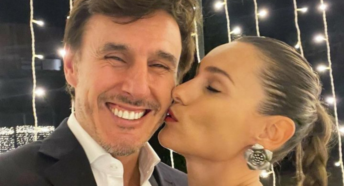 Pampita y Roberto García Moritán. Foto: Instagram.