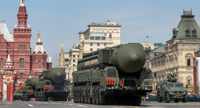 Armamento nuclear ruso. Foto: Reuters