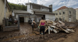 Los destrozos del ciclón en Brasil. Foto: EFE