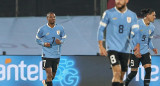 Nicolás De la Cruz, la figura de Uruguay ante Chile. Foto: EFE.