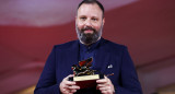 Yorgos Lanthimos en el Festival de Venecia 2023. Foto: Reuters.