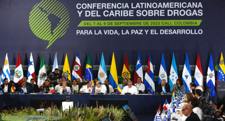 Conferencia de Latinoamérica y el Caribe sobre Drogas. Foto: EFE