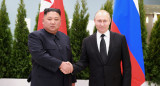Kim Jong-un y Vladimir Putin. Foto: Reuters.