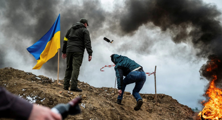 Guerra en Ucrania. Foto: Reuters