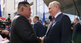 Cumbre entre Vladimir Putin y Kim Jong-un. Foto: Reuters.