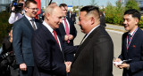 Cumbre entre Vladimir Putin y Kim Jong-un. Foto: Reuters.