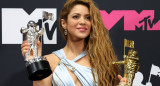 Shakira en los premios MTV. Foto: Reuters.