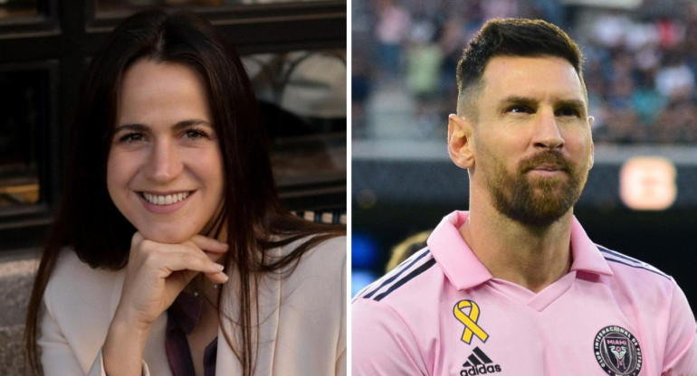 Una influencer cuántos días trabajó Messi para comprarse su mansión de Miami. Foto: Instagram - Reuters.