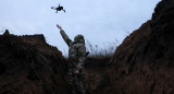 Uso de drones en la guerra. Foto: Reuters.