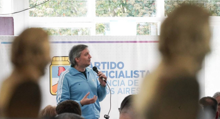 Máximo Kirchner, Unión por la Patria. Foto: prensa