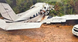 Una avioneta se accidentó en la selva amazónica de Brasil. Foto: X.