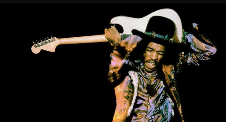Jimi Hendrix. Foto: Twitter.