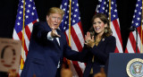 Donald Trump y Kristi Noem. Foto: Reuters.