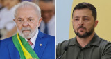 Lula da Silva se reunirá con Volodimir Zelenski en Nueva York. Foto: Reuters.