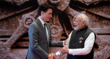 Modi y Trudeau. Foto: Reuters.