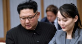 Kim Jong-Un y su hermana, Kim Yo-Jong. Foto: Reuters.