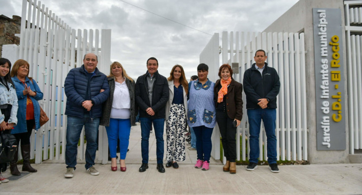Andrés Watson inauguró nuevo Centro de Desarrollo Infantil en Florencio Varela. Foto: Prensa.