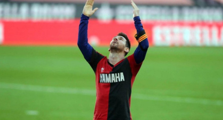 Lionel Messi, Newells. Foto: NA