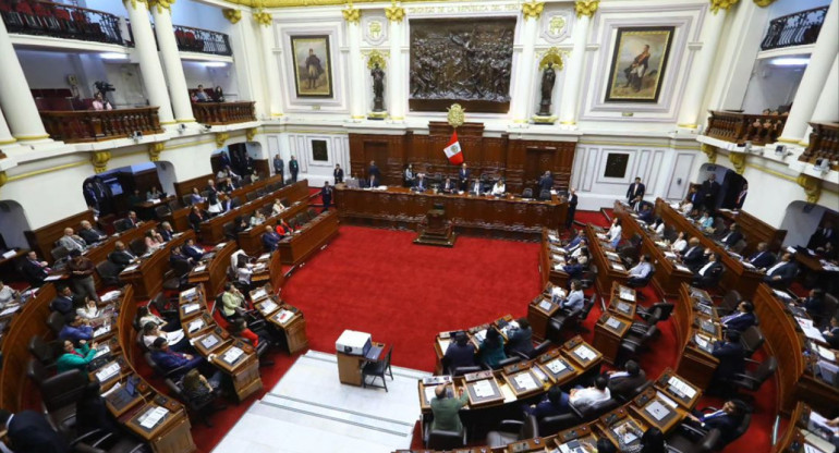 Parlamento de Perú. Foto: Instagram/ @congresodelperu