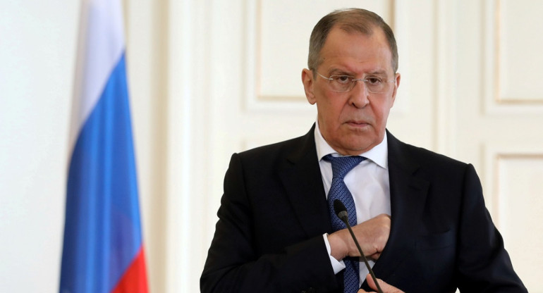 Serguéi Lavrov, ministro ruso de Exteriores. Foto: Reuters.