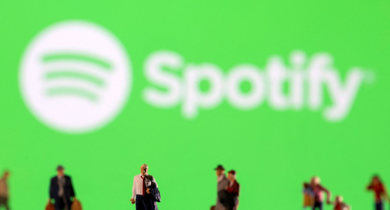 Logo de Spotify. Foto: Reuters.