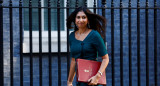 Suella Braverman, ministra del Interior de Gran Bretaña. Foto: REUTERS.