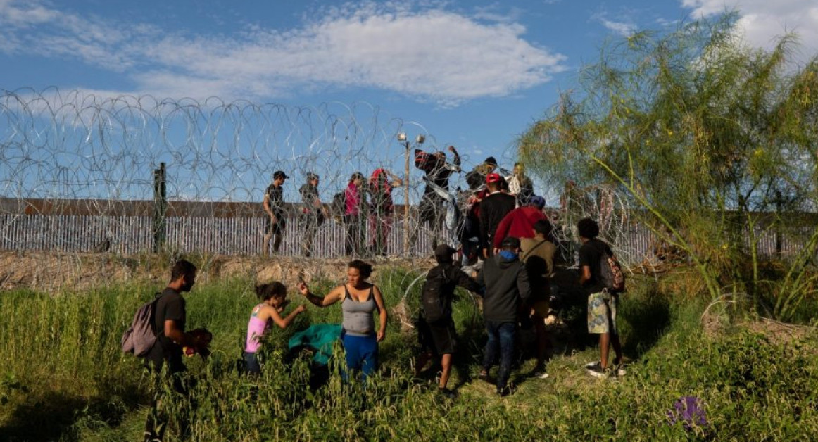 Migrantes ilegales en California. Foto: Reuters