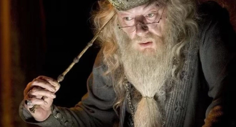 Michael Gambon como Albus Dumbledore. Foto: NA.