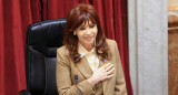 Sesión pública especial del Senado de la Nación, Cristina Fernández de Kirchner. Foto: NA