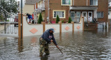 Inundaciones en Nueva York. Foto: EFE.