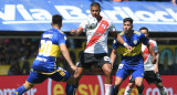 Salomón Rondón; Superclásico; Boca vs. River. Foto: Télam.