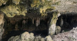 La cueva que reapareció en Canyon Lake. Foto: JM Pérez; Canyon Lake.