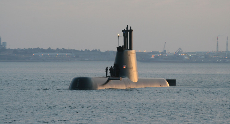 Submarino NRP Arpão. Foto: Marina de Portugal.