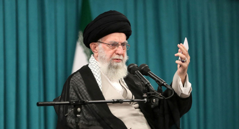 Líder supremo de Irán, Ali Jameneí. Foto: Reuters.