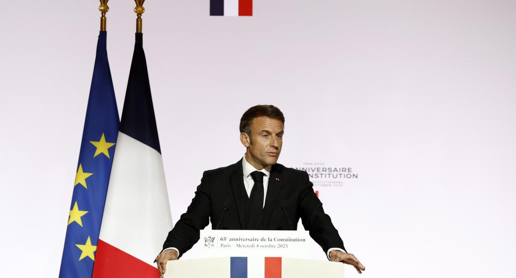 Emmanuel Macron, Francia. Foto: EFE.