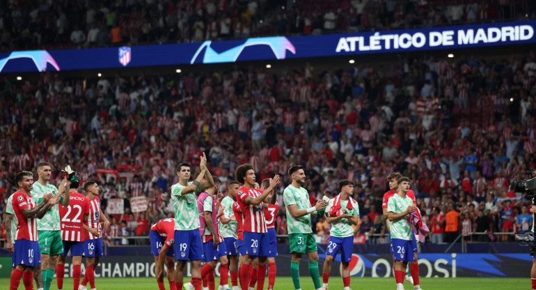 Atlético Madrid, Champions League. Foto: Reuters