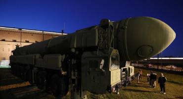 Sarmat, misil ruso. Foto: EFE