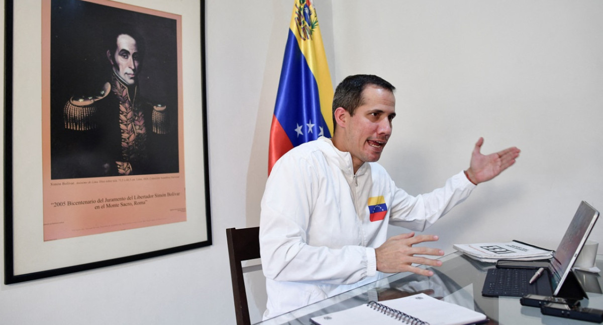 Juan Guaidó, expresidente del Parlamento de Venezuela. Foto: Reuters.